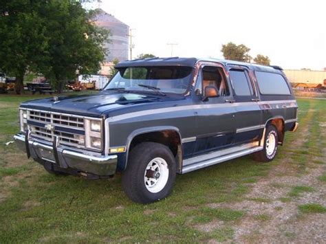 Buy Used 1985 Suburban 4x4 Diesel In Thomasboro Illinois United States