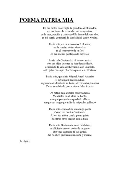 Poema De La Bandera De Guatemala Poemas A La Patria De Guatemala Porn Sex Picture