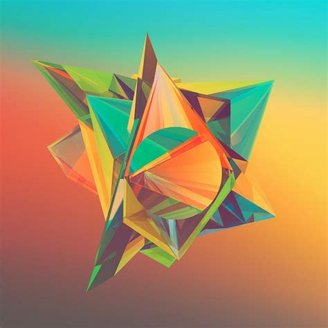 The Secrets To Successful Geometric Low Poly Art 99designs