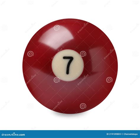 Number 7 Billiard Ball