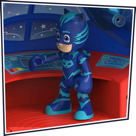 Pj Masks 2 In 1 Hq Headquarters And Rocket P Action Figure And Vehicle