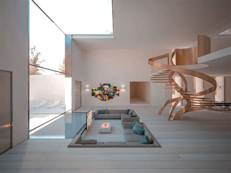 Minimalist Modern Villa Interior Design Bmp Troll