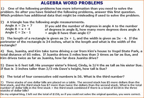 Math Word Problems Dads Worksheets Worksheet Resume Examples