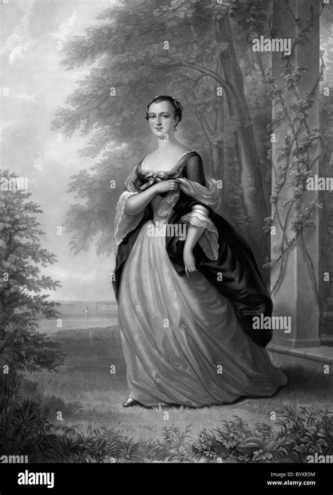 Martha Washington Wife Of General And President George Washington