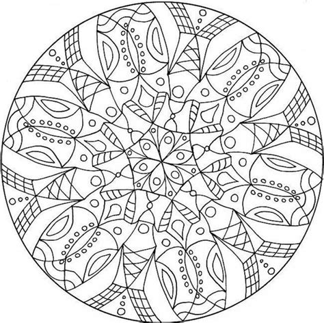 Print mandala coloring pages online. Intricate Mandala Coloring Pages at GetColorings.com ...