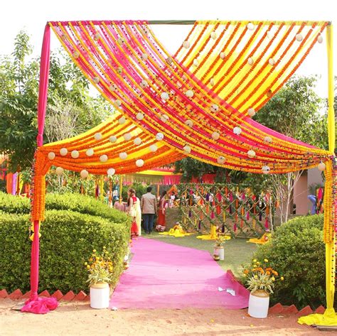 25 Fun And Fab Mehendi Decor Ideas From Real Indian Couples Celebrations