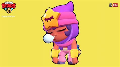 Casting sharp pebbles at enemies, and summoning a sandstorm to hide teammates. Brawl Stars ⭐ Sandy | 7ernand0.com