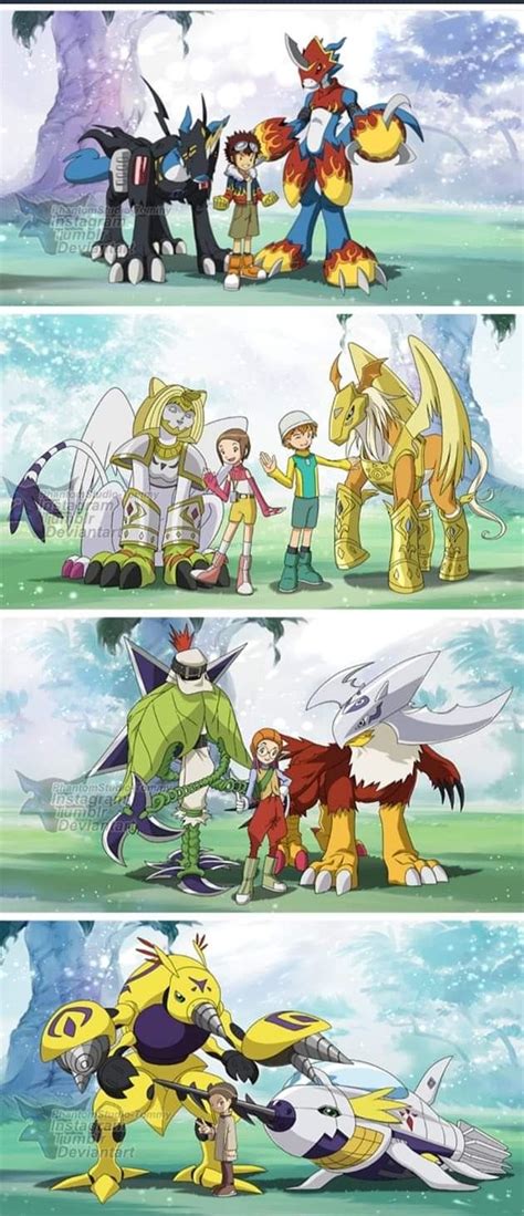 Some Armor Evos Digimon Wallpaper Digimon Tamers Digimon Adventure Tri