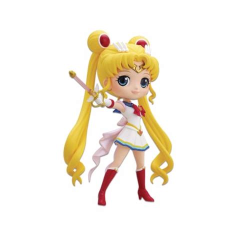 Banpresto Pretty Guardian Sailor Moon Eternal Q Posket Super Sailor Moon Figure Unit Frys