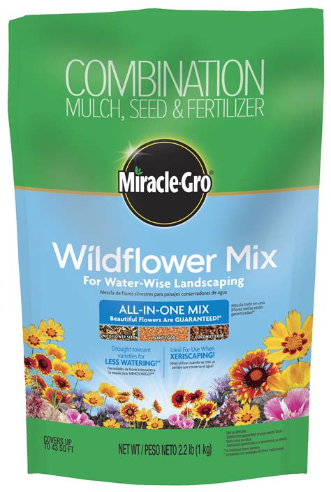 Miracle Gro Wildflower Mix For Water Wise Landscaping