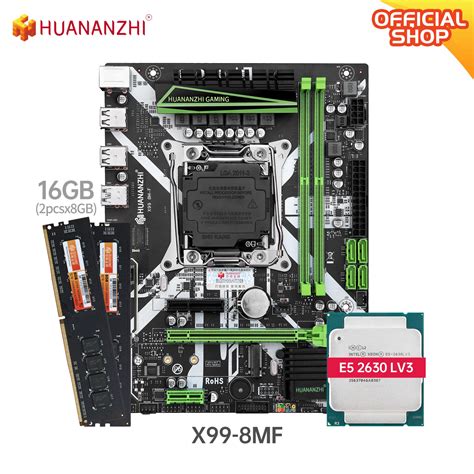 Huananzhi X99 8m F X99 Motherboard With Intel Xeon E5 2620 V3 With 28g