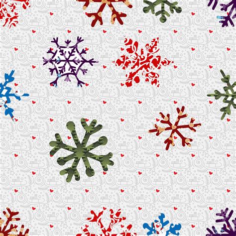 Colorful Snowflakes Free Stock Photo Public Domain Pictures