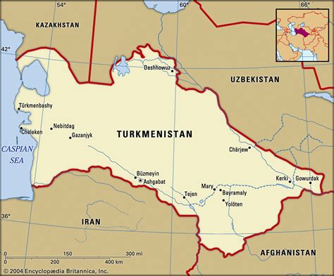 Maps Of Turkmenistan Detailed Map Of Turkmenistan In English Images