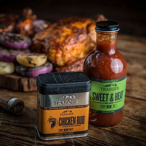 Sauces Et épices Sweet And Heat Bbq Sauce Sau044 Barbecues Traeger