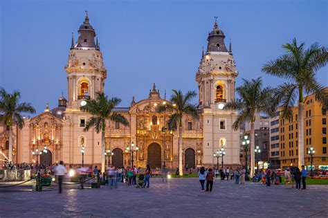 Kathedrale Von Lima Peru Franks Travelbox