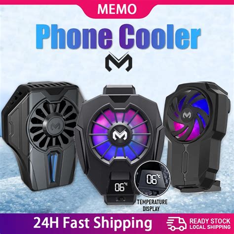 Memo Mobile Phone Cooler Dl05 Dl06 Fl05 Cooling Fan Radiator For Pubg