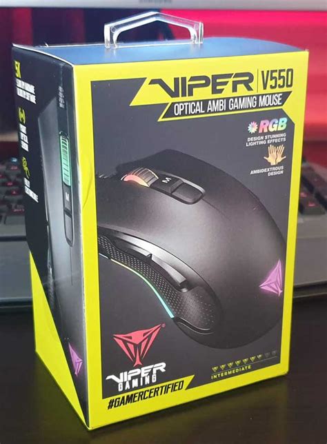 Viper V550 Optical Ambi Gaming Mouse Mouse Review Eteknix