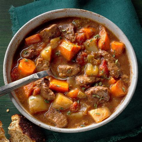 beef stew in slow cooker on low beef poster