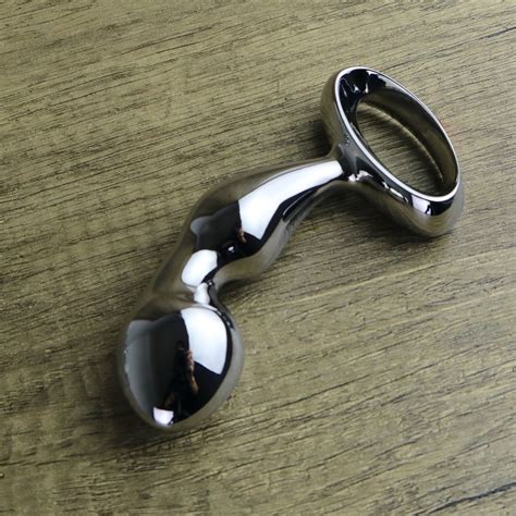 Stainless Steel Anal Plug Men P Spot Prostate Massage Dildo Etsy