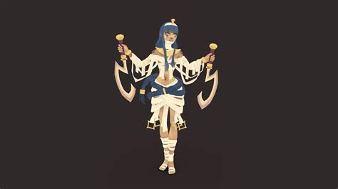 Pharaon Girl Fan Art 3d Model By Felixcarcaud 0a50745 Sketchfab