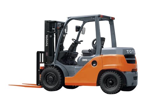 toyota  series   tonne forklift hire sydney