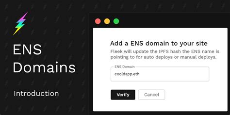 A Guide To Ens Domains Ipfs Ethereum Name Service Fleek Blog