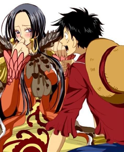 Những Cặp đôi đẹp Nhất Trong Anime Manga 5 Boa Hancock X Monkey D