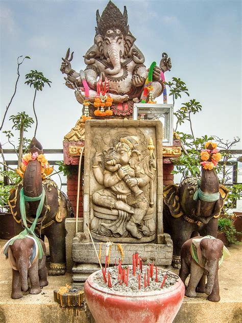Thailand Ganesha Shrine Free Photo On Pixabay
