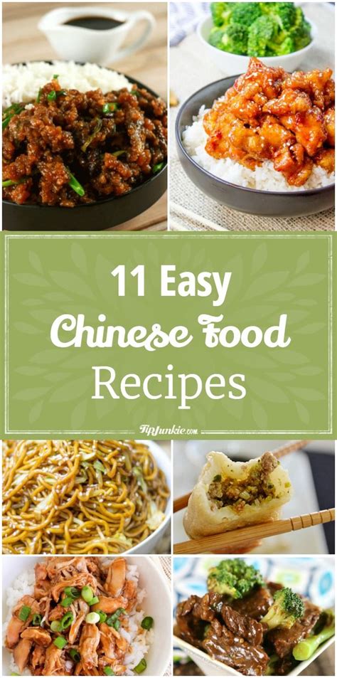 Let's get started.heat oil in large skillet. 11 Easy Chinese Food Recipes | Easy chinese recipes ...