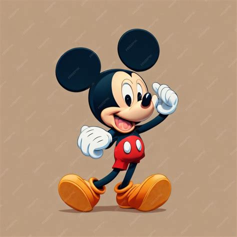 premium ai image mickey mouse cartoon character