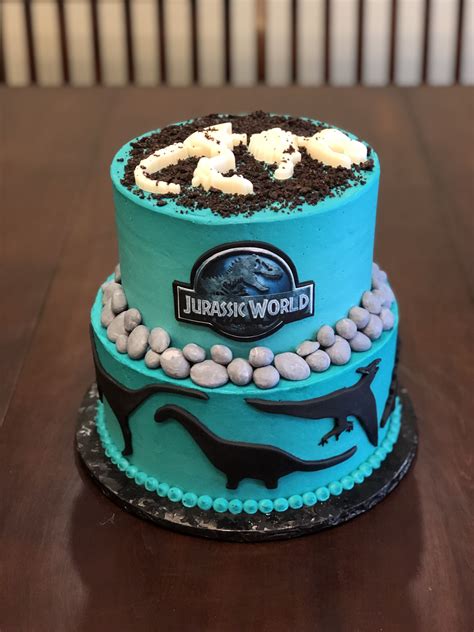 Jurassic World Cake Jurassic World Cake Dinosaur Birthday Cakes