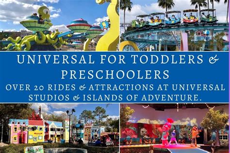 Universal For Toddlers And Preschoolers Rides And Attractions At Universal