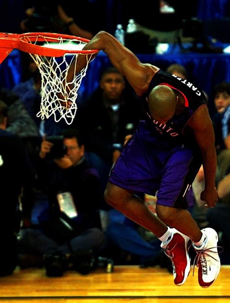 Vince Carter Toronto Raptors Slam Dunk Contest Sports Basketball Nba