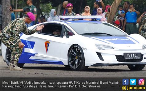 Mobil Listrik V Vadi Jadi Kendaraan Tempur TNI AL