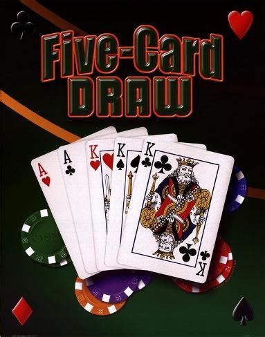 It's similar, but takes on a very different twist. Five Card Draw Prints - AllPosters.ca