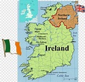 Irlanda islas británicas mar irlandés reino unido mapa, mundo, Reino ...