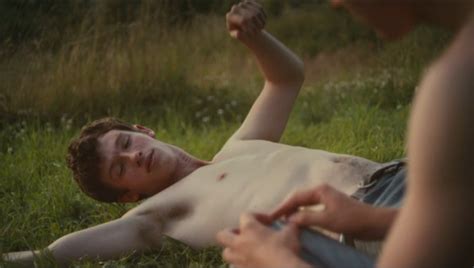 The Stars Come Out To Play Callum Turner Shirtless Naked In Glue