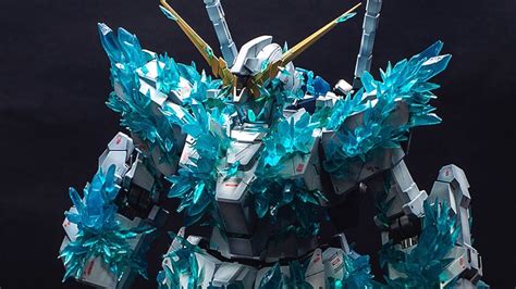 Pg 160 Rx 0 Unicorn Gundam Final Battle Crystal Burst Custom Build