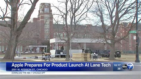 Apple To Unveil New Product At Lane Tech High School