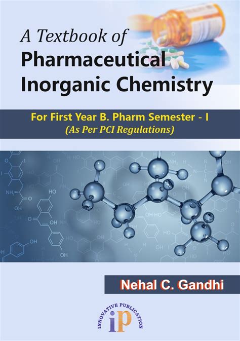 Pharmacy Pharmaceutical Chemistry Books Ip Innovative Books