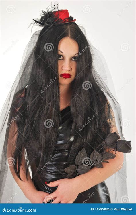 Satans Bride Stock Photo Image Of Halloween Girl Woman 21785834