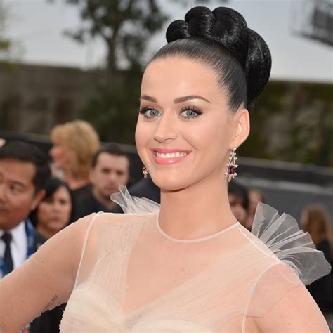 Katy Perrys Hair And Makeup At The Grammys 2014 Popsugar Beauty
