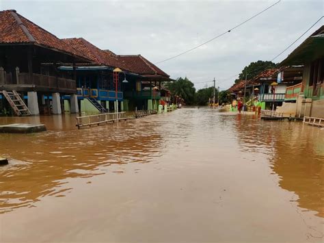 Sungai Way Kanan Meluap Kampung Srimenanti Terendam Banjir Hingga 1 Mater
