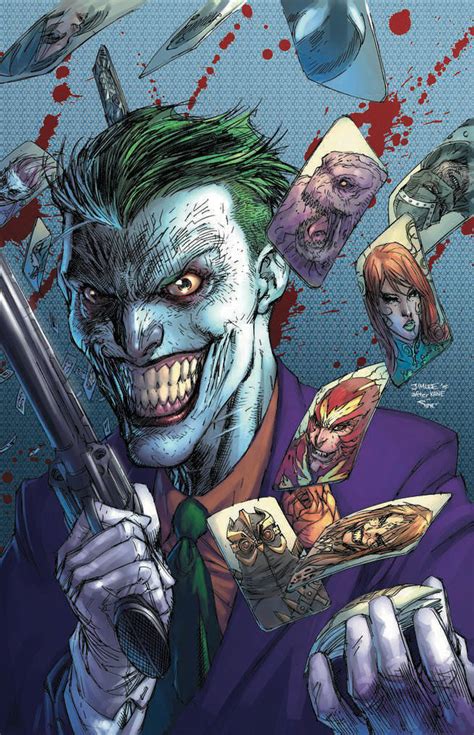 Dc Comics June 2015 Theme Month Variant Covers Revealed The Joker