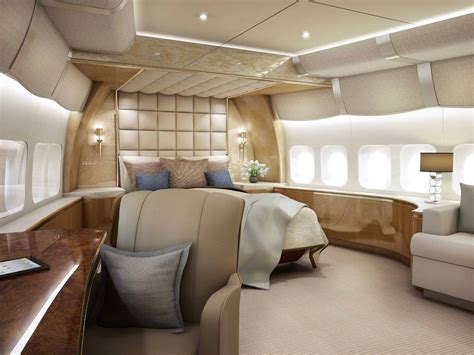 Inside Of Boeing 747 8 Private Jet Aviation Blog Private Jet