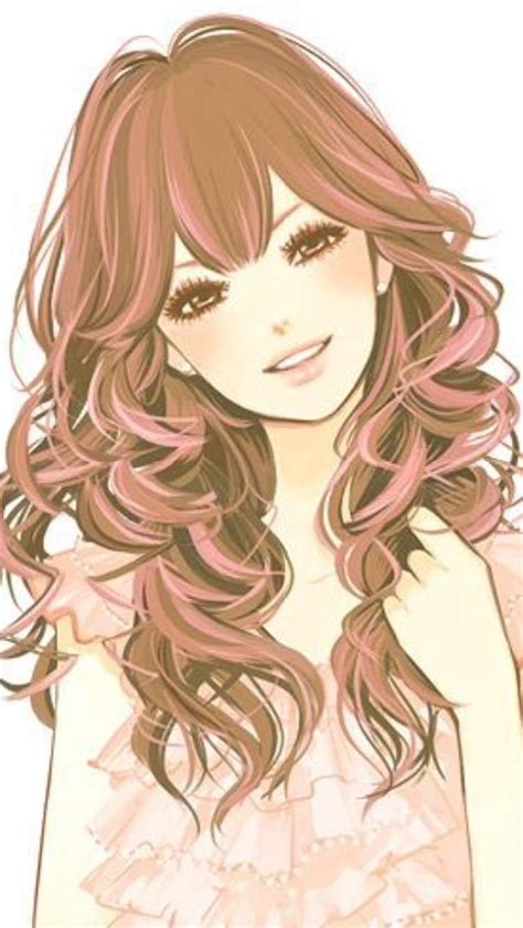 Anime genshin impact lisa yellow long curly hair daily cosplay wig hairpiece. 10 best images about anime girl curly hair on Pinterest ...