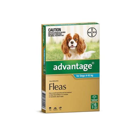 Flea Control Medium Dogs 4kg 10kg Spot On Treatment Advantage