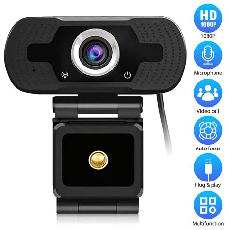 1080p Hd Webcam Usb Desktop Laptop Web Camera Auto Focus Webcam With