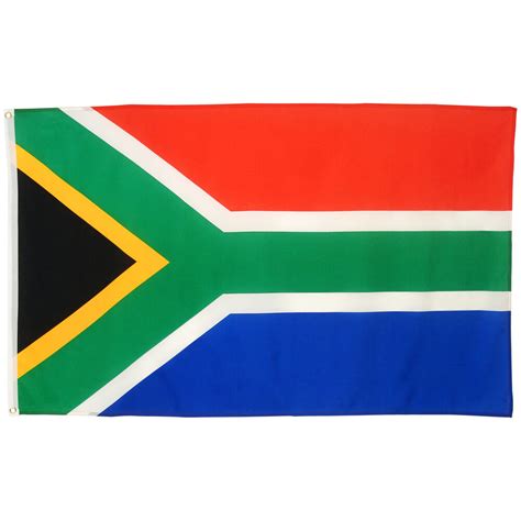 Die flagge südafrikas wurde nach den ersten wahlen und dem ende der apartheid 1994 eingeführt. Fahne Südafrika Querformat 90 x150 cms südafrikanische ...