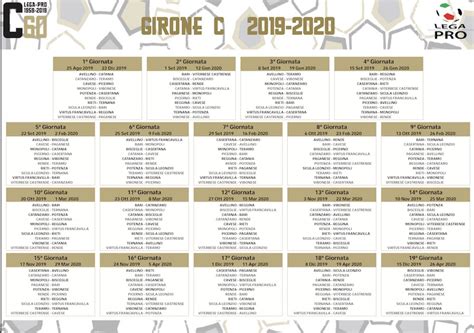 Date playoff serie c 2020/2021. Calendario Serie C - Girone C, stagione 2019/2020 ...
